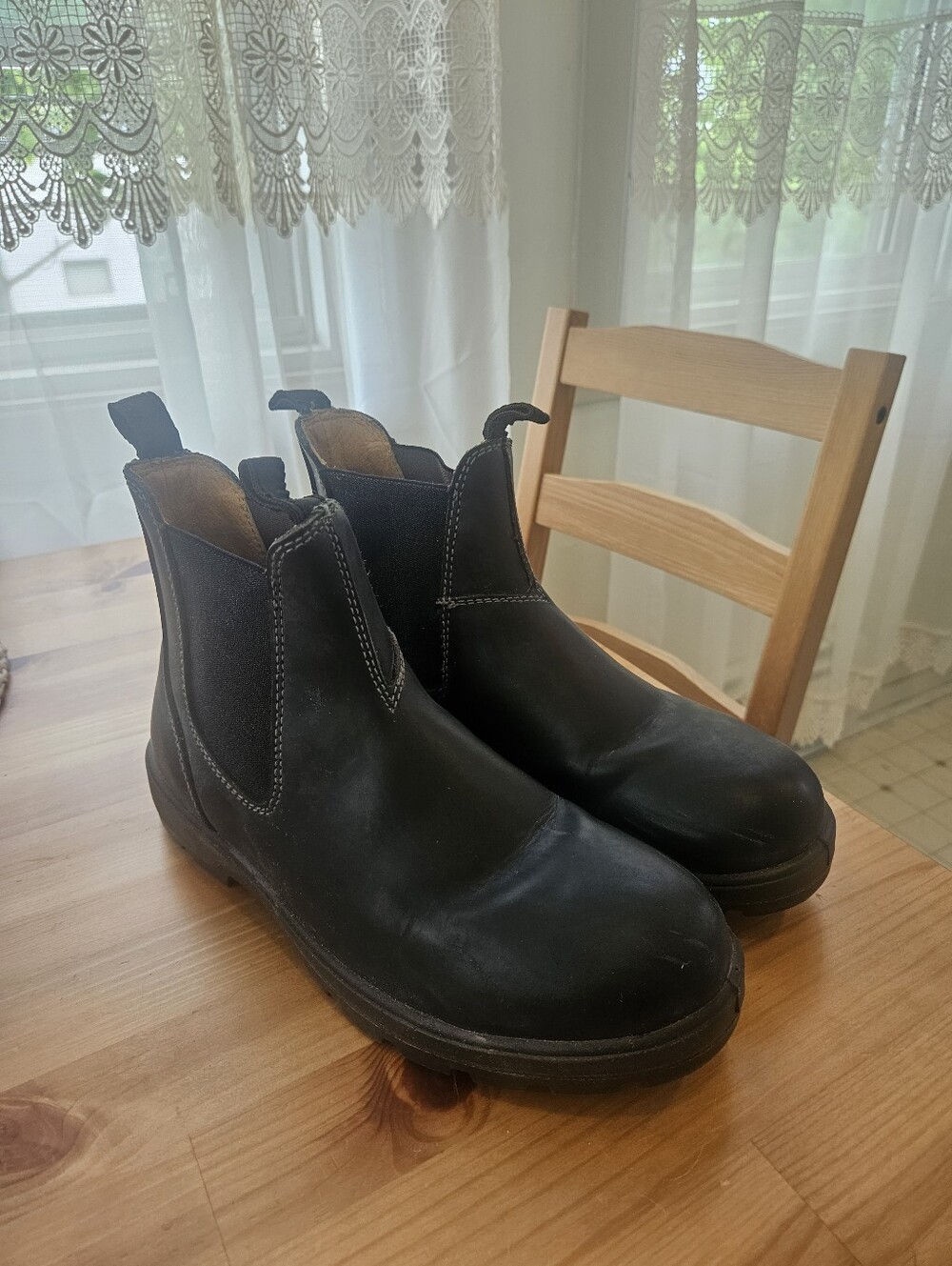 Aquatherm Black Chelsea Work Boot Size 10 - Picture 2 of 11